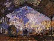 Claude Monet Gare Saint-Lazare china oil painting reproduction